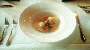 duck confit ravoli